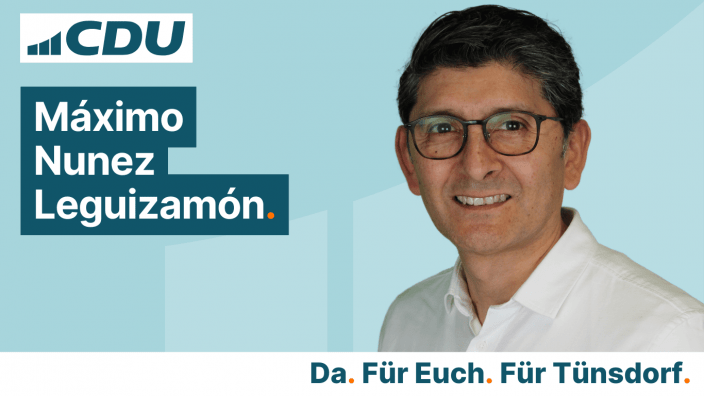 CDU Ortsverband Tünsdorf Máximo Nunez Leguizamón