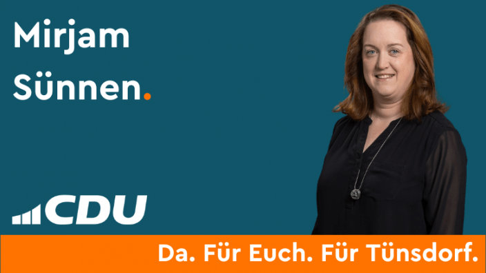 Mirjam Sünnen CDU Gemeindeverband Mettlach CDU Ortsverband Tünsdorf