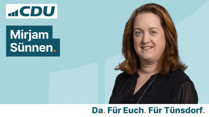 Mirijam Sünnen CDU Tünsdorf