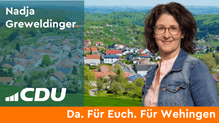 Nadja Greweldinger CDU Gemeindeverband Mettlach CDU Ortsverband Wehingen