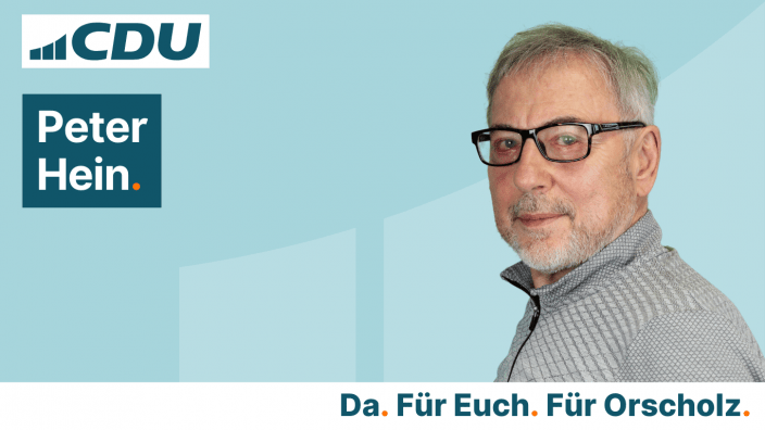 CDU Ortsverband Orscholz Peter Hein