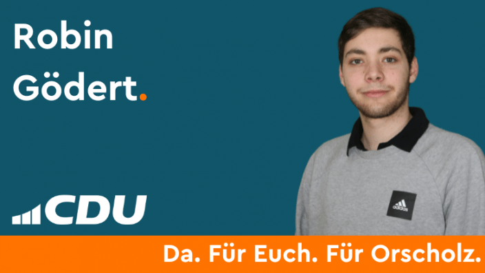 Robin Gödert CDU Gemeindeverband Mettlach CDU Ortsverband Orscholz