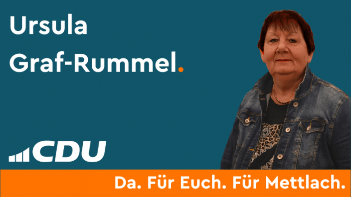 Ursula Graf-Rummel CDU Gemeindeverband Mettlach CDU Ortsverband Mettlach