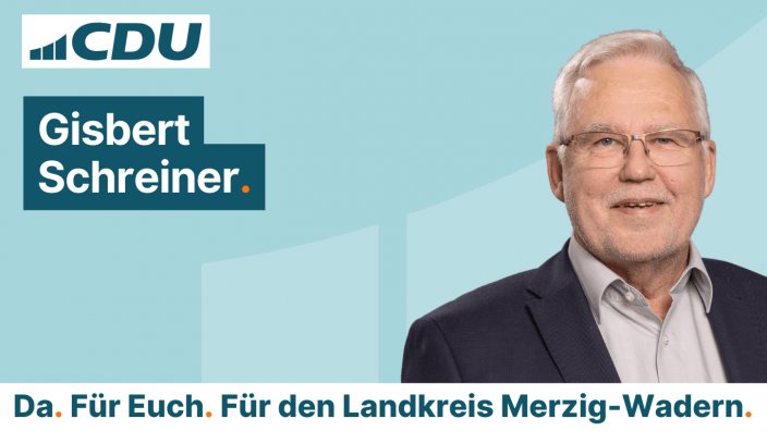 Gisbert Schreiner CDU Gemeindeverband Mettlach