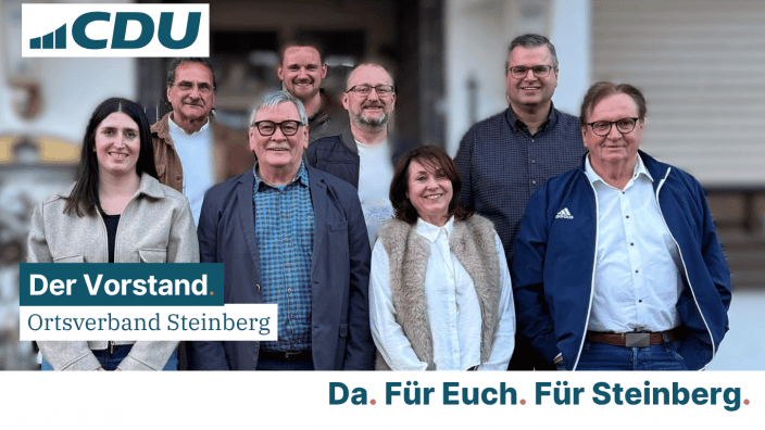 CDU Ortsverband Steinberg Vorstand 2026