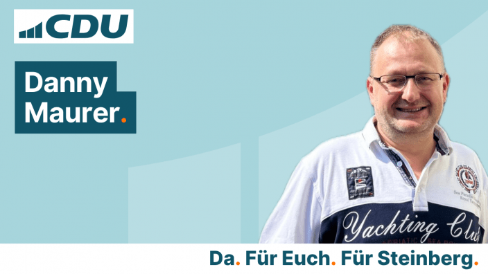 CDU Ortsverband Steinberg Danny Maurer