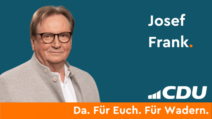 Josef Frank CDU Stadtverband Wadern
