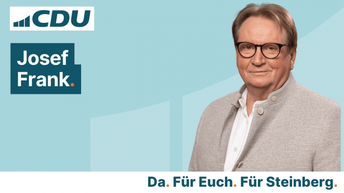 CDU Ortsverband Steinberg Josef Frank