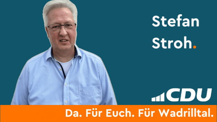 Stefan Stroh Schatzmeister CDU Ortsverband Wadrilltal