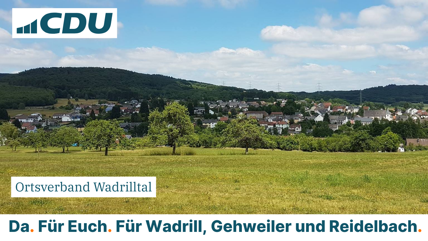 CDU Ortsverband Wadrilltal